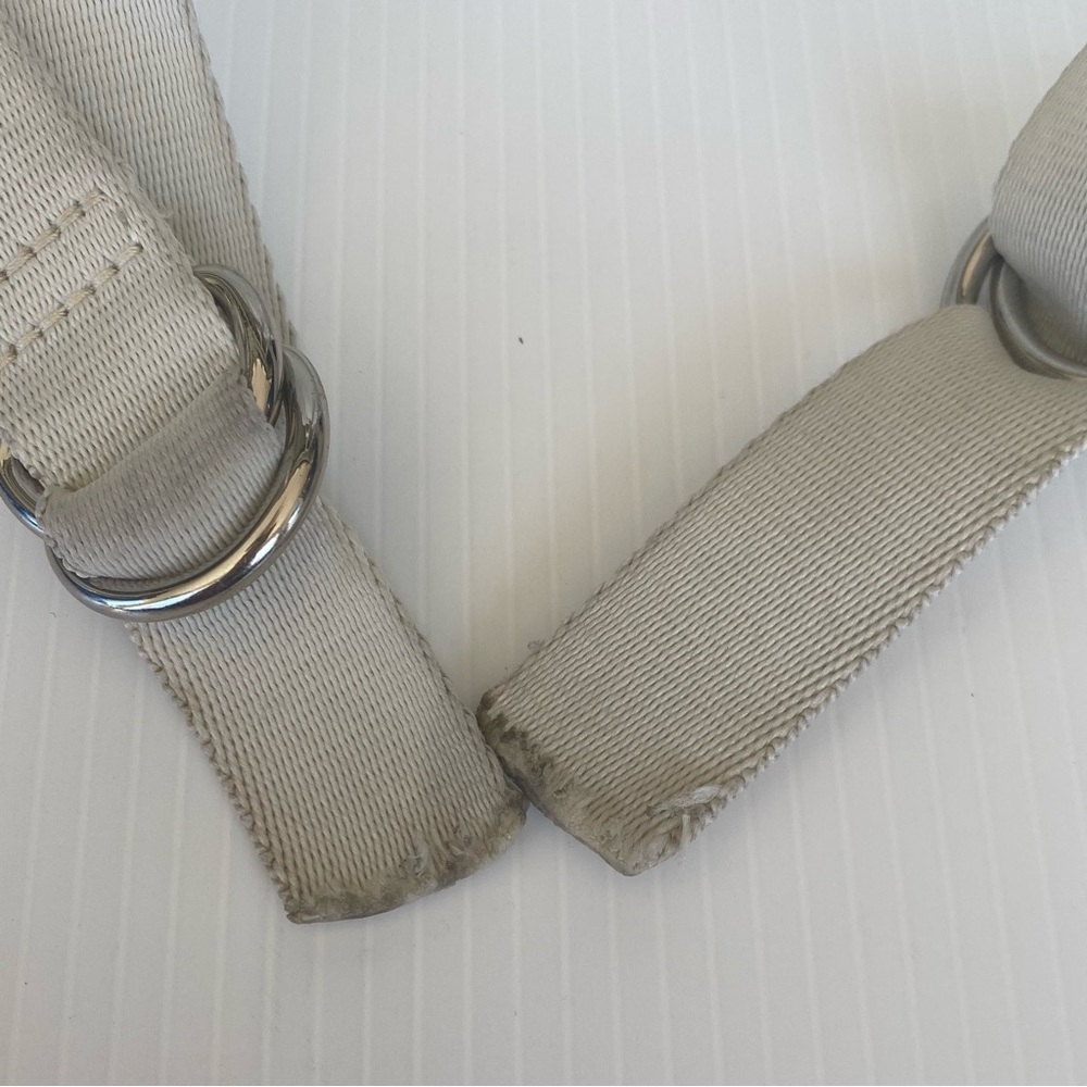 Knomo London leather Mini Mount 10” backpack white/off white - Picture 7 of 16